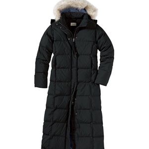 Ultrawarm Long L.L. Bean Coat in Black